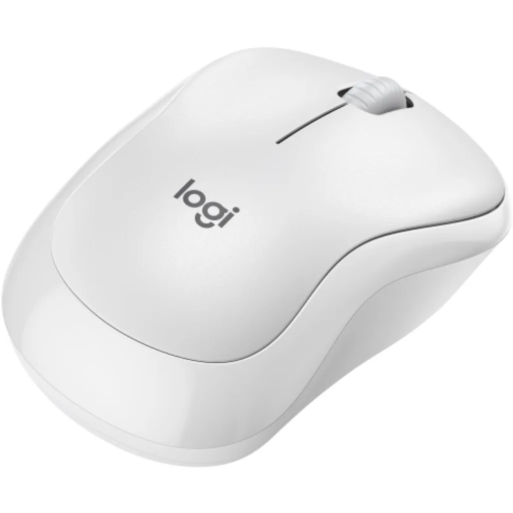 Mouse Inalámbrico Logitech M240 Silent, Óptico 4000DPI 3 Btnes Bluetooth Blanco