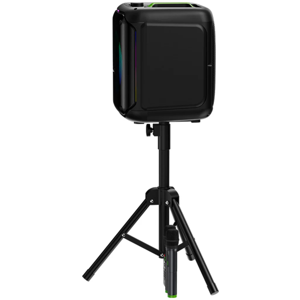 Imagen 4 de Klip Xtreme - Speaker system - Black - tripod with 2 mics