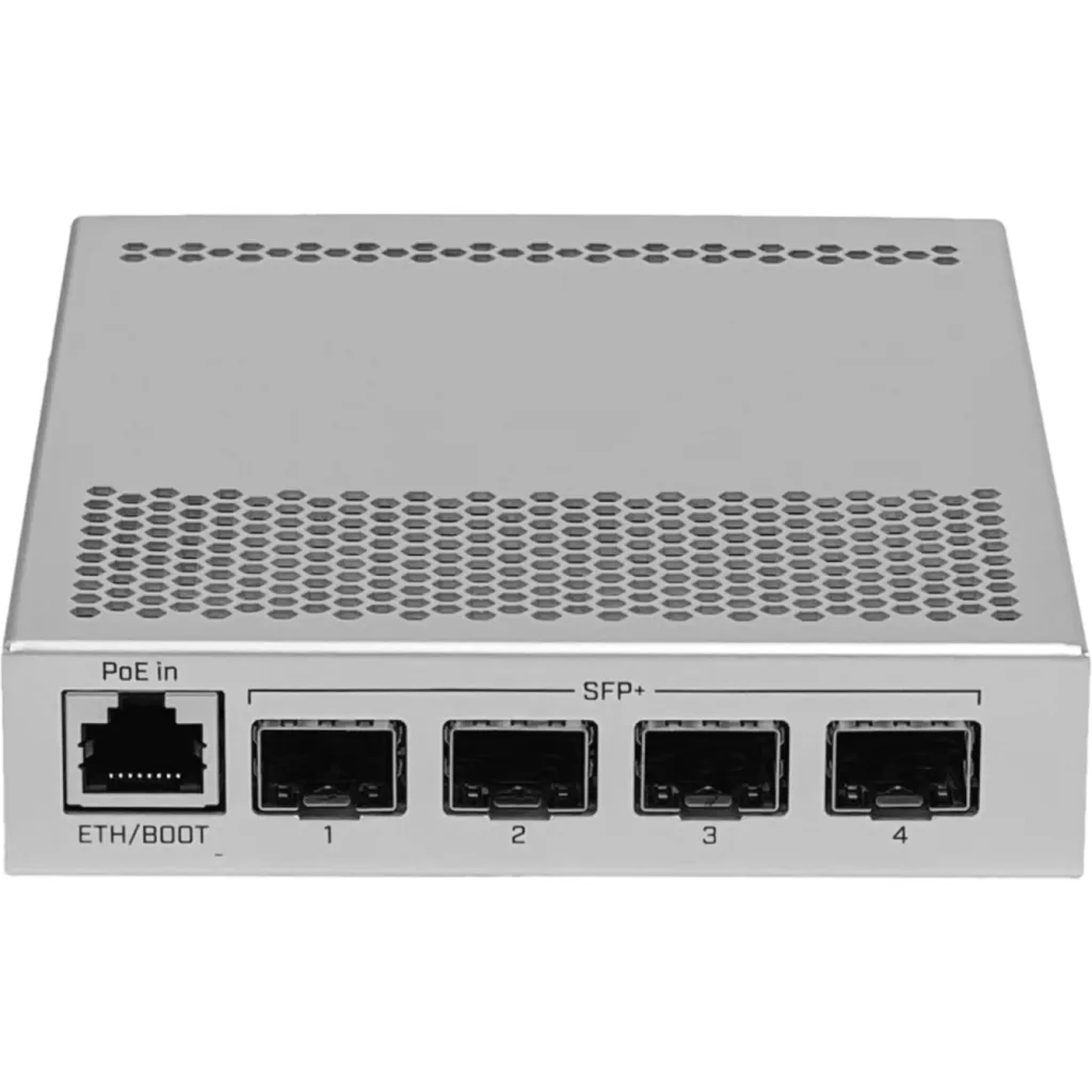 MIKROTIK Cloud Router Switch 305-1G-4S+IN (RouterOS L5), desktop enclosure