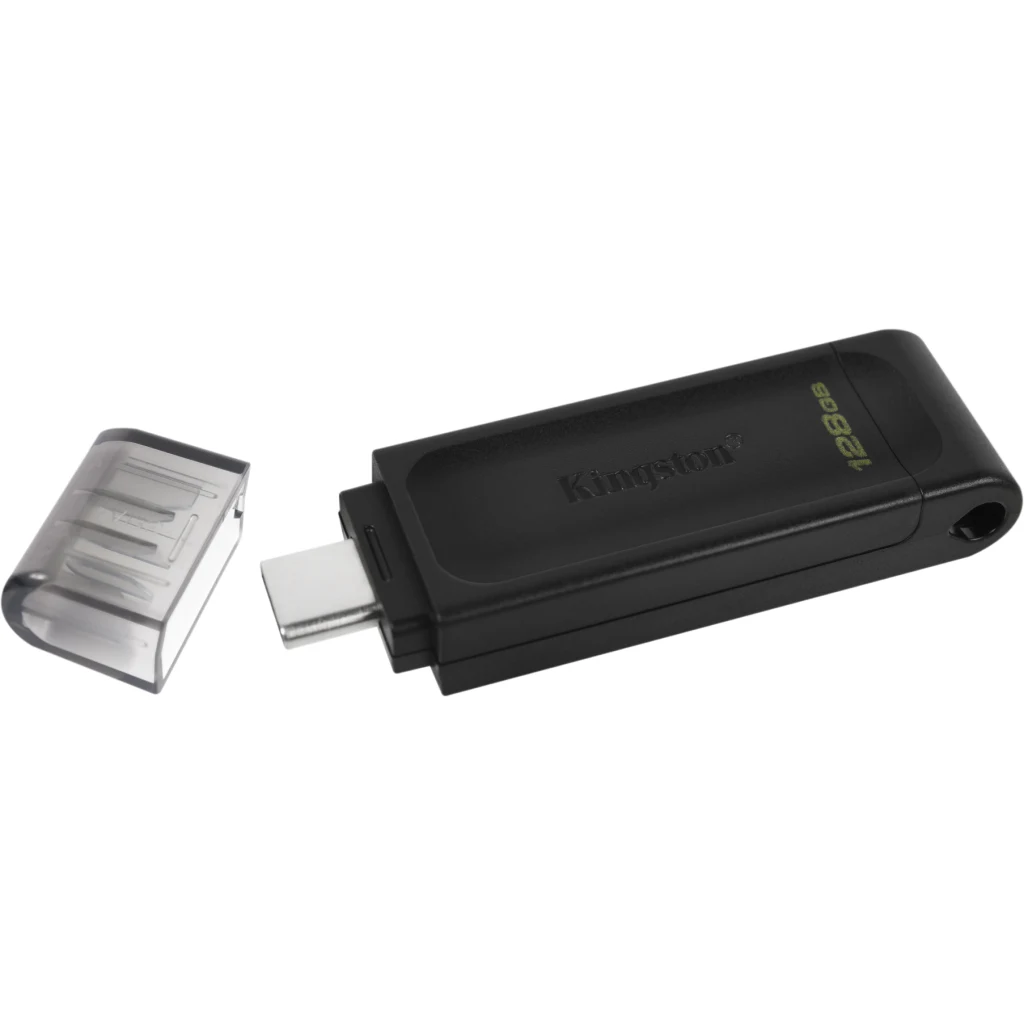 Imagen 3 de Pendrive 128GB Kingston DataTraveler 70 USB-C 3.2 Gen 1 Lec 110MB/s Esc 8MB/s