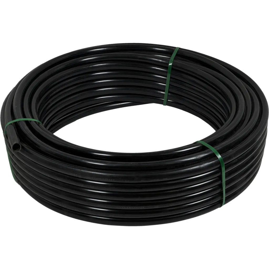 Imagen 1 de Plansa 40mm-ext 2,2mm Rollo 100mts Negra HDPE Polietileno Reciclado