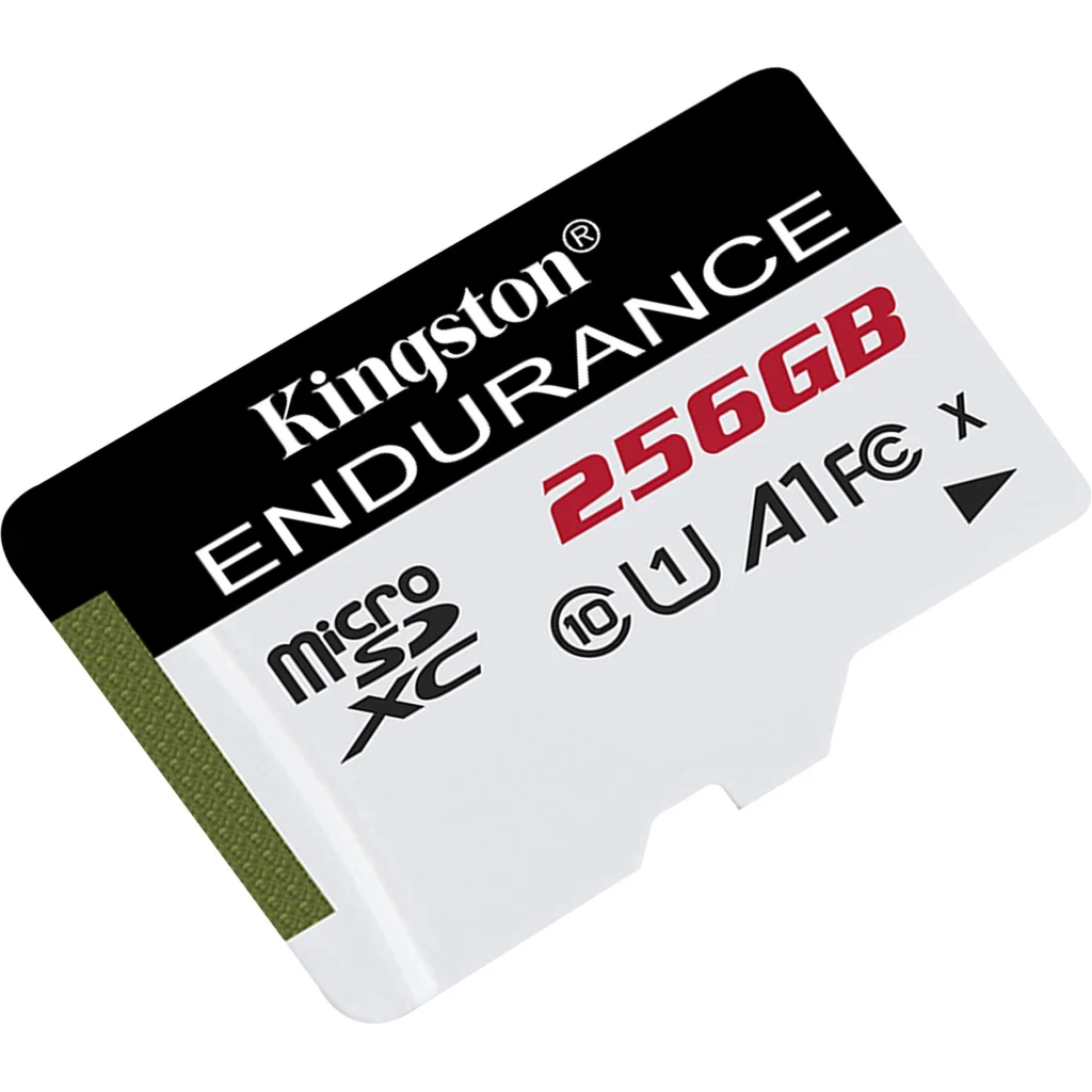 Imagen 1 de Memoria MicroSDXC 256GB Kingston Endurance UHS-I U1, CL10 Lec 95MB/s Esc 45MB/s