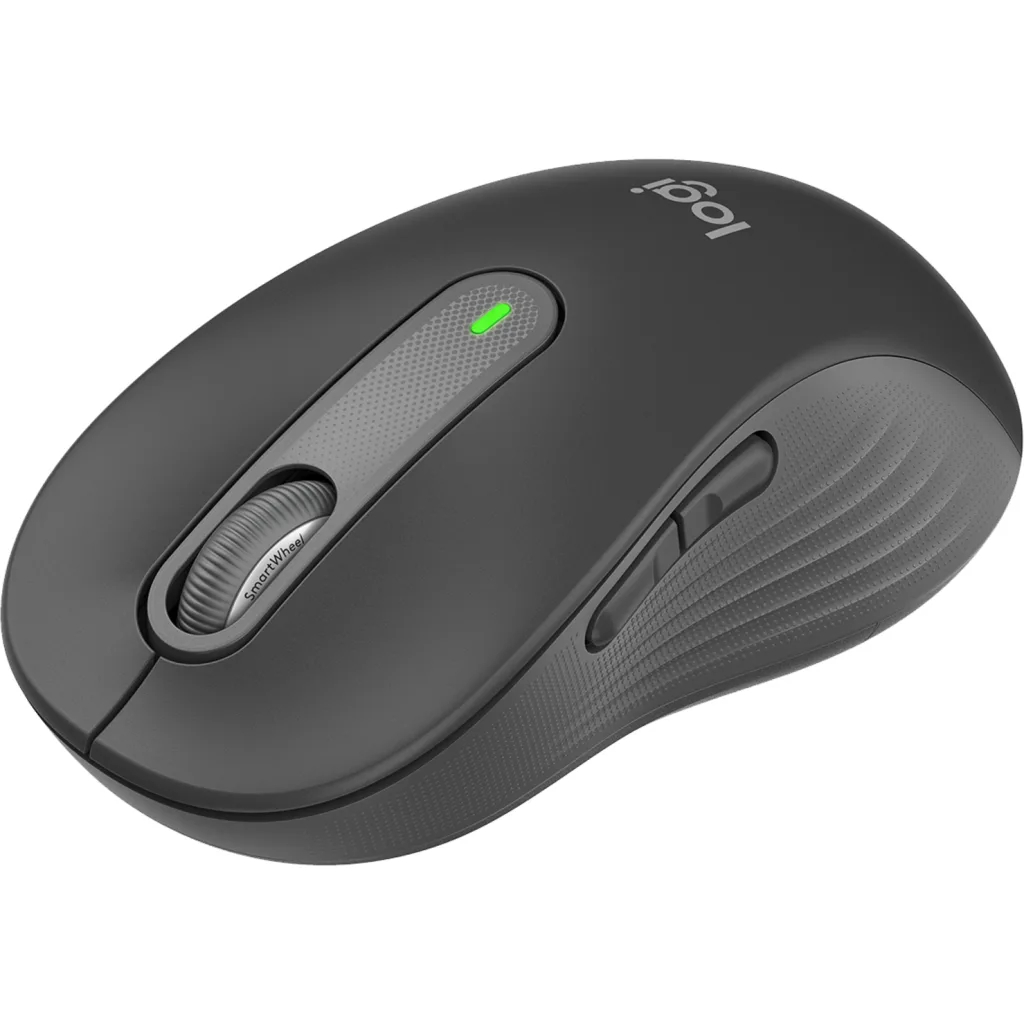 Imagen 2 de Mouse Inalámbrico Logitech Signature M650 L Large Wireless Diestro Graphite 
