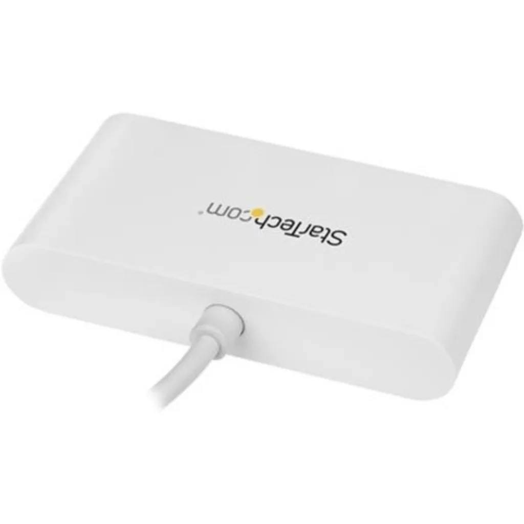 Imagen 1 de HUB USB-C StarTech USB-C 3.1 Gen1, 4 Puerto USB-A, 5Gbps Cable 15cm color Blanco