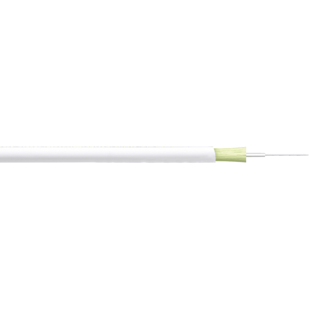 Imagen 1 de Blanca Redonda 1-Fibra SM G657A2 3.0mm PVC 500m 9/125 Interior
