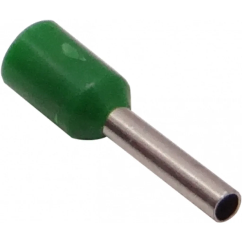 Imagen 2 de Verde 1,0mm2 8/15mm 100-unid AWG18 Ferrules Terminal Aislado Crimpeabl
