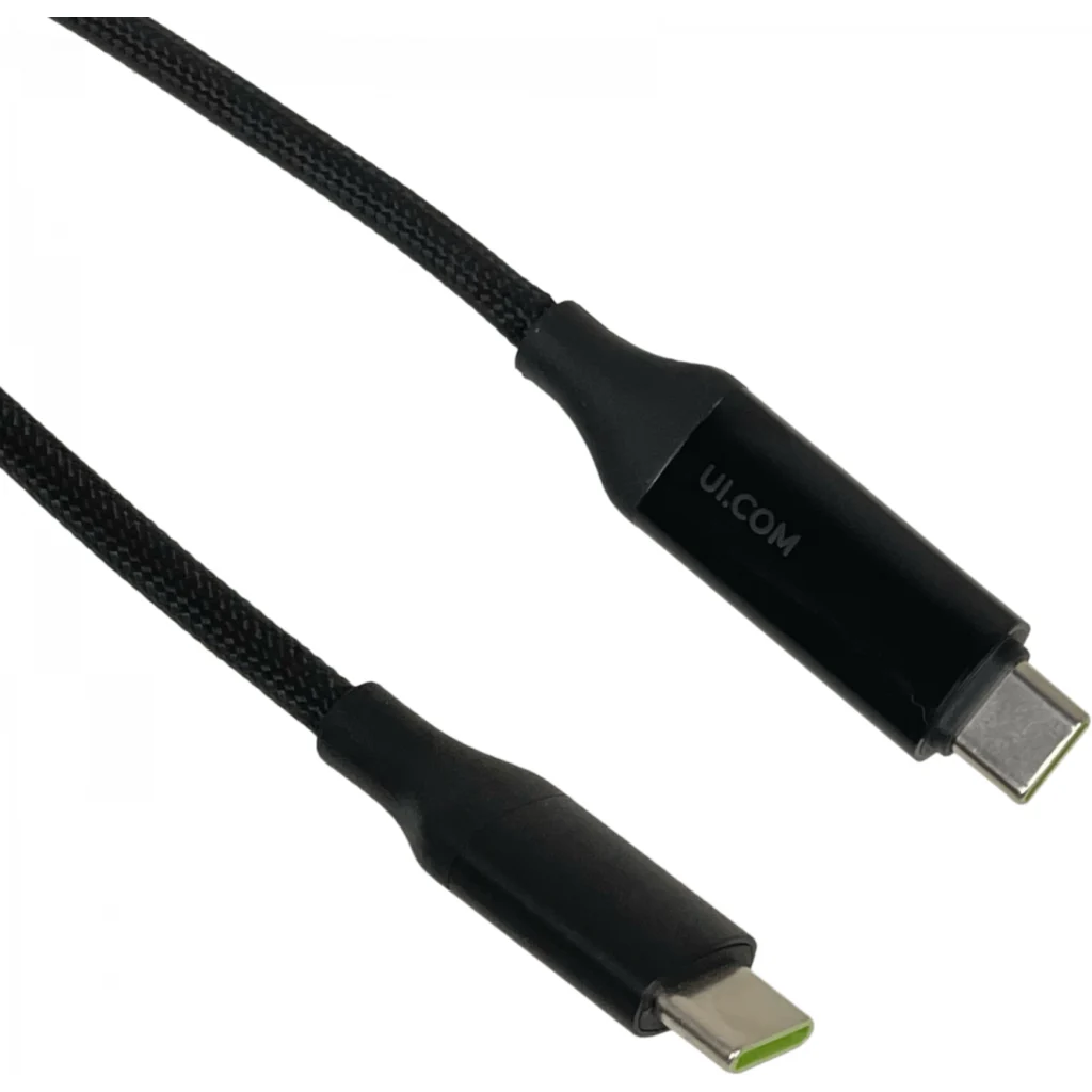 Imagen 2 de UBIQUITI 1mt mini Display consumo 100W USB-C Macho-Macho Braided Cable