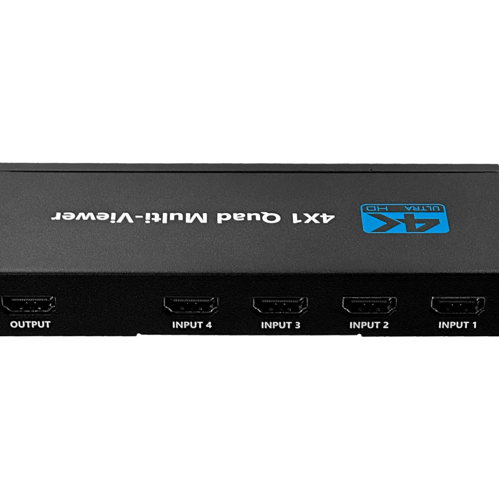 Imagen 6 de Splitter Multiplexor 1080p/4K 4-IN 1-OUT 5-HDMI-H USB-C inc-Control
