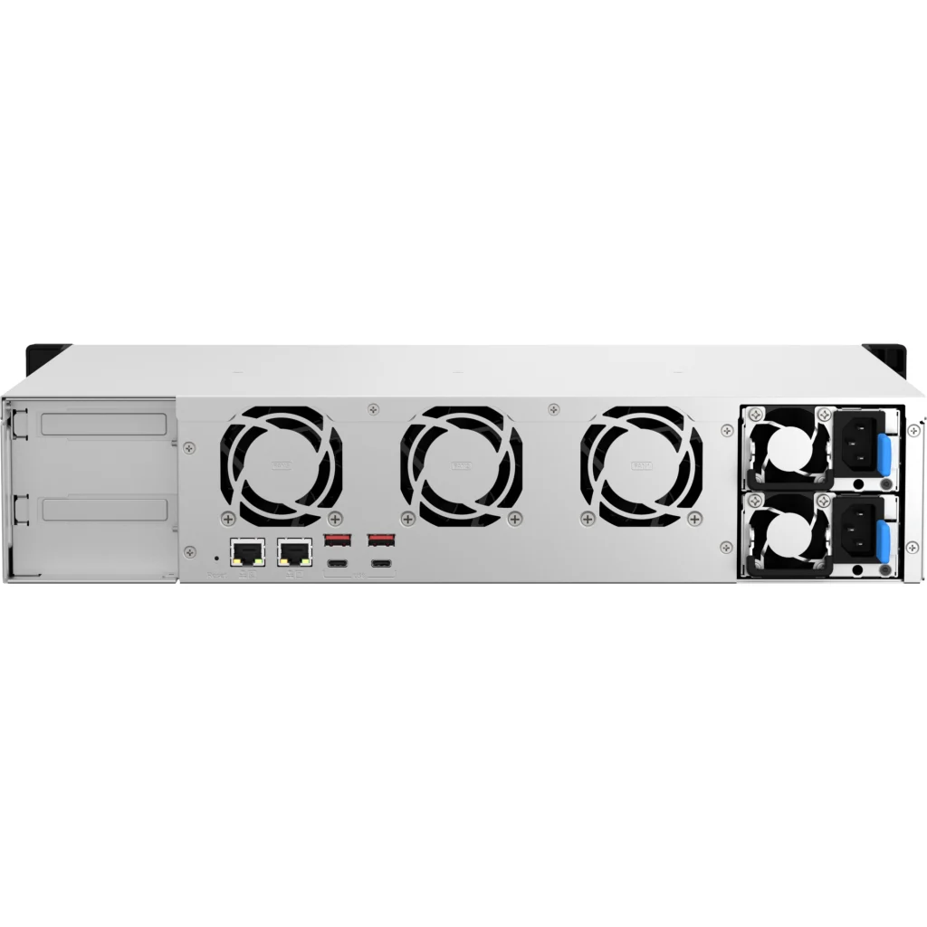 Imagen 1 de Servidor NAS Qnap TS-873AeU AMD Ryzen V1500B RAM4GB 8* SATA 3.5" 2U Rackmount 