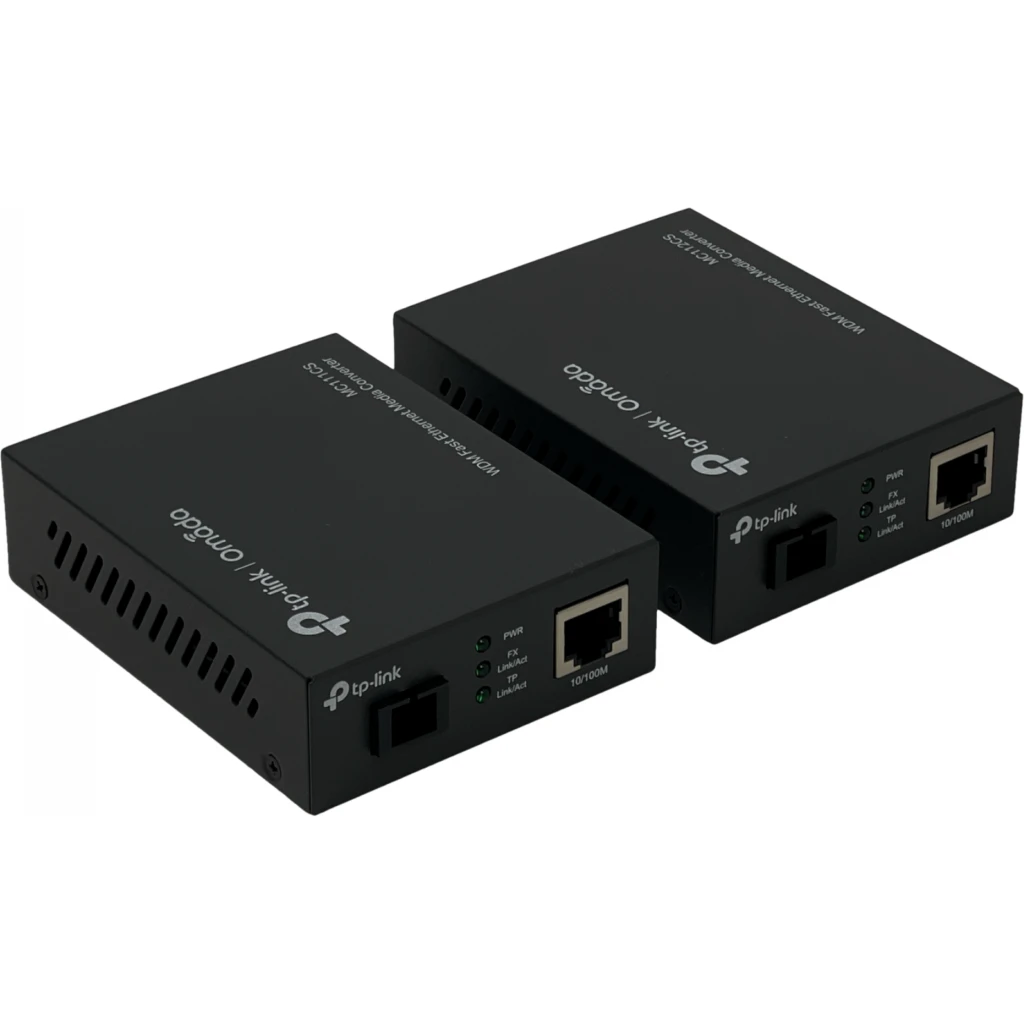 Imagen 1 de TP-LINK Kit-WDM Convertidor Fibra SM 1-SC 1310/1550nm 15km 100mbps