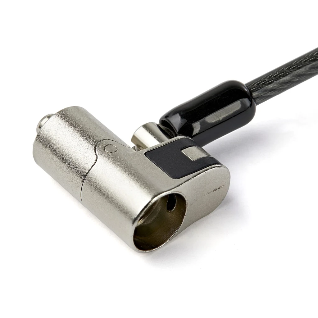 Imagen 3 de Cable de Seguridad StarTech Univ laptop K-Slot Ranura Nano 2mts Acero c/llave