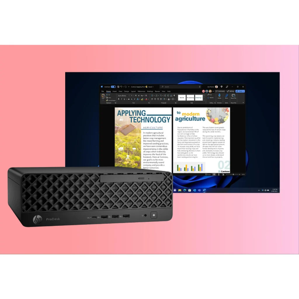 Imagen 2 de Computador HP ProDesk 4 G1i SFF Intel Core Ultra 7 265 RAM 16GB SSD 1TB W11P