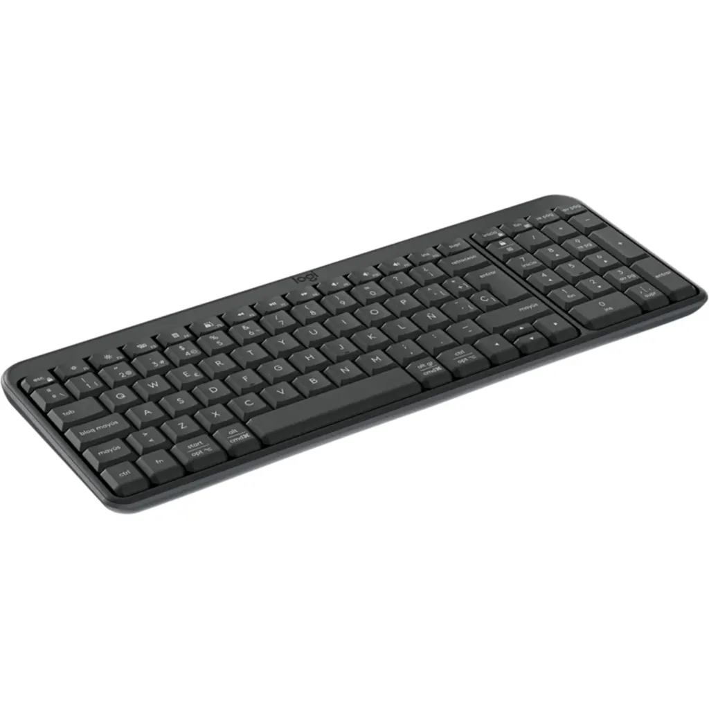 Imagen 3 de Teclado Inalámbrico Logitech K250 Epañol Qwerty Bluetooth Grafito