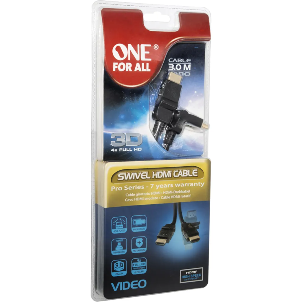 CC-2240 CABLE GIRATORIO HDMI 3M (708724)