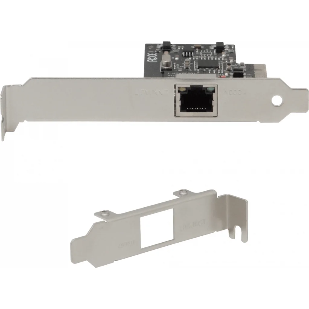 Imagen 2 de Tarjeta PCIe 10/100/1000 Mbps RJ-45  con bracket low profile / UT-2PCIELAN