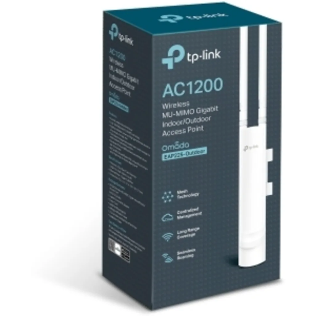 Imagen 3 de TP-LINK ACCESS POINT AC1200 Wi-Fi MU-MIMO GIGABIT OUTDOOR US / EAP225