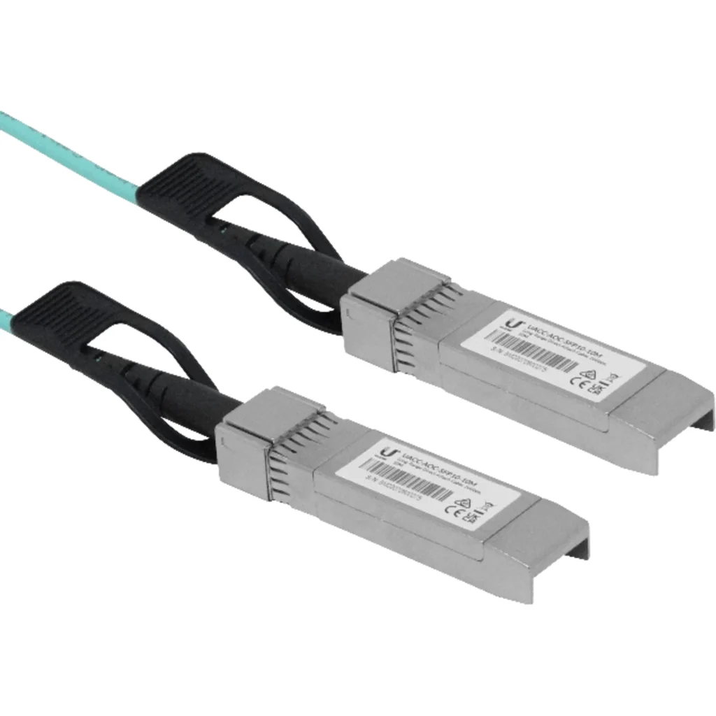 Imagen 3 de UBIQUITI 10mt SFP+10Gbps Cable 3mm Fibra-MM Directa UACC-AOC-SFP10-10M
