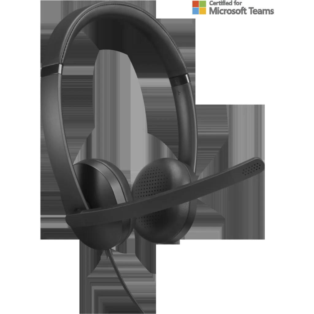 Audífonos Alámbricos Lenovo Wired VoIP Headset 5000, para teams