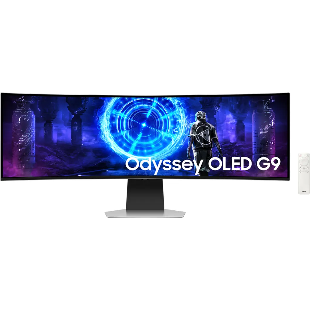 Monitor Gamer Samsung Odyssey OLED G9 49" DQHD WiFi Bt DP HDMI USB-C 240Hz