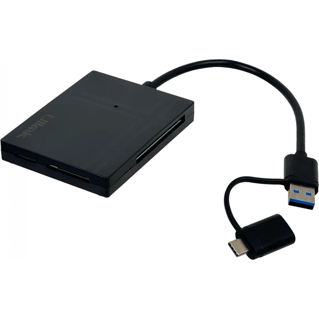 Imagen 3 de ULINK Lector USB3.0 USB-A-C Todo-en-1 SD mSD TF CF XD UL-RD500