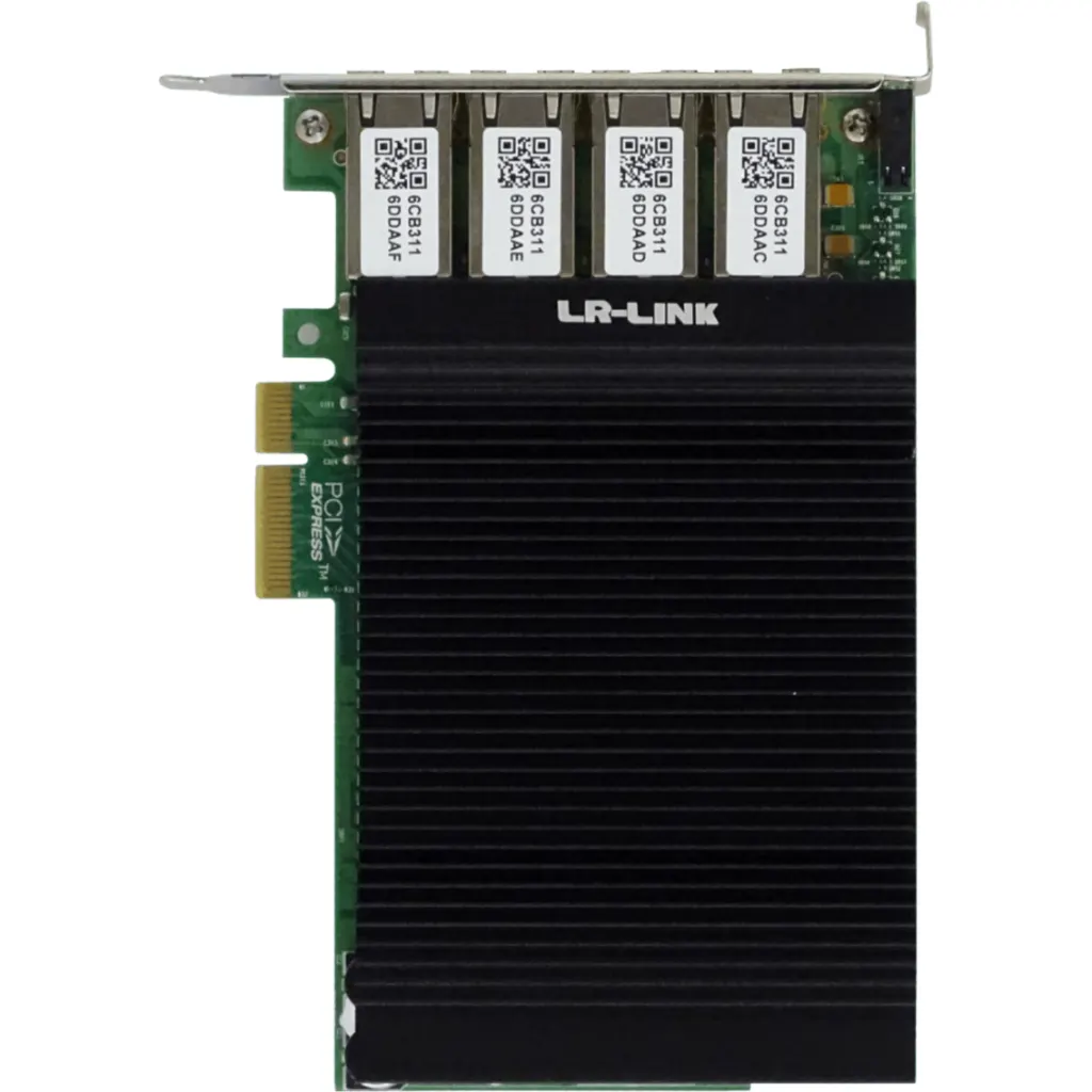 Imagen 3 de LRLINK 3Dscan PCIe-x4 4-1000-PoE+ Tarjeta Intel I350AM4 Frame Grabber