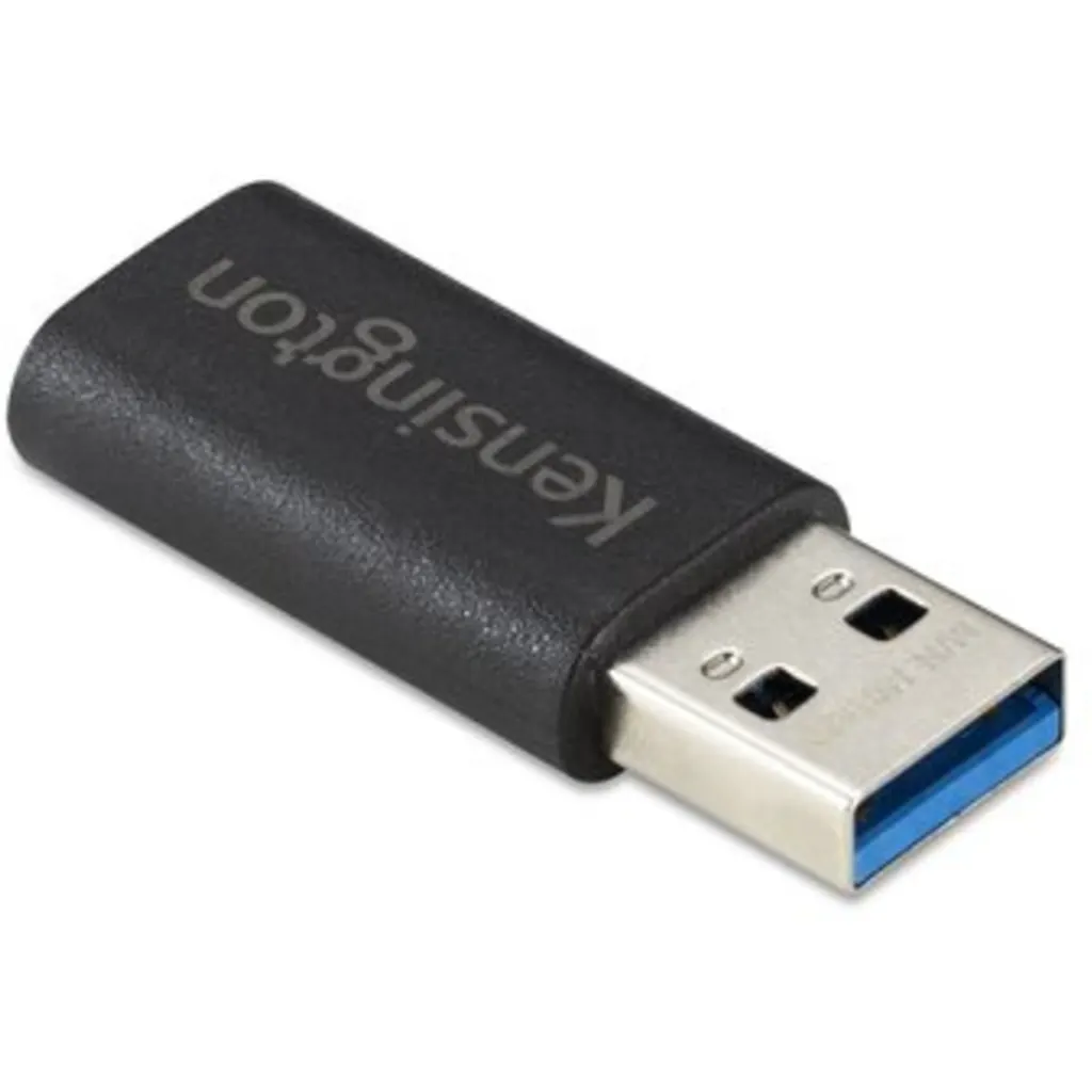 Imagen 2 de Adaptador USB-A a USB-C M/F CA1020 Kensington K33478WW, Velocidades hasta 10 Gbp