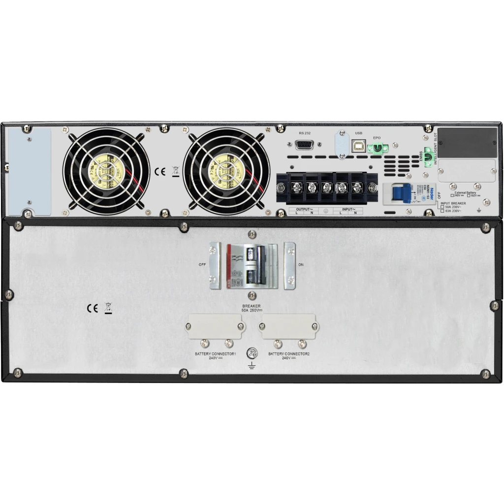 Imagen 1 de Unidad Easy UPS SRV RM APC 6000VA 230VC/Paq. de baterías externas Kit de Rieles