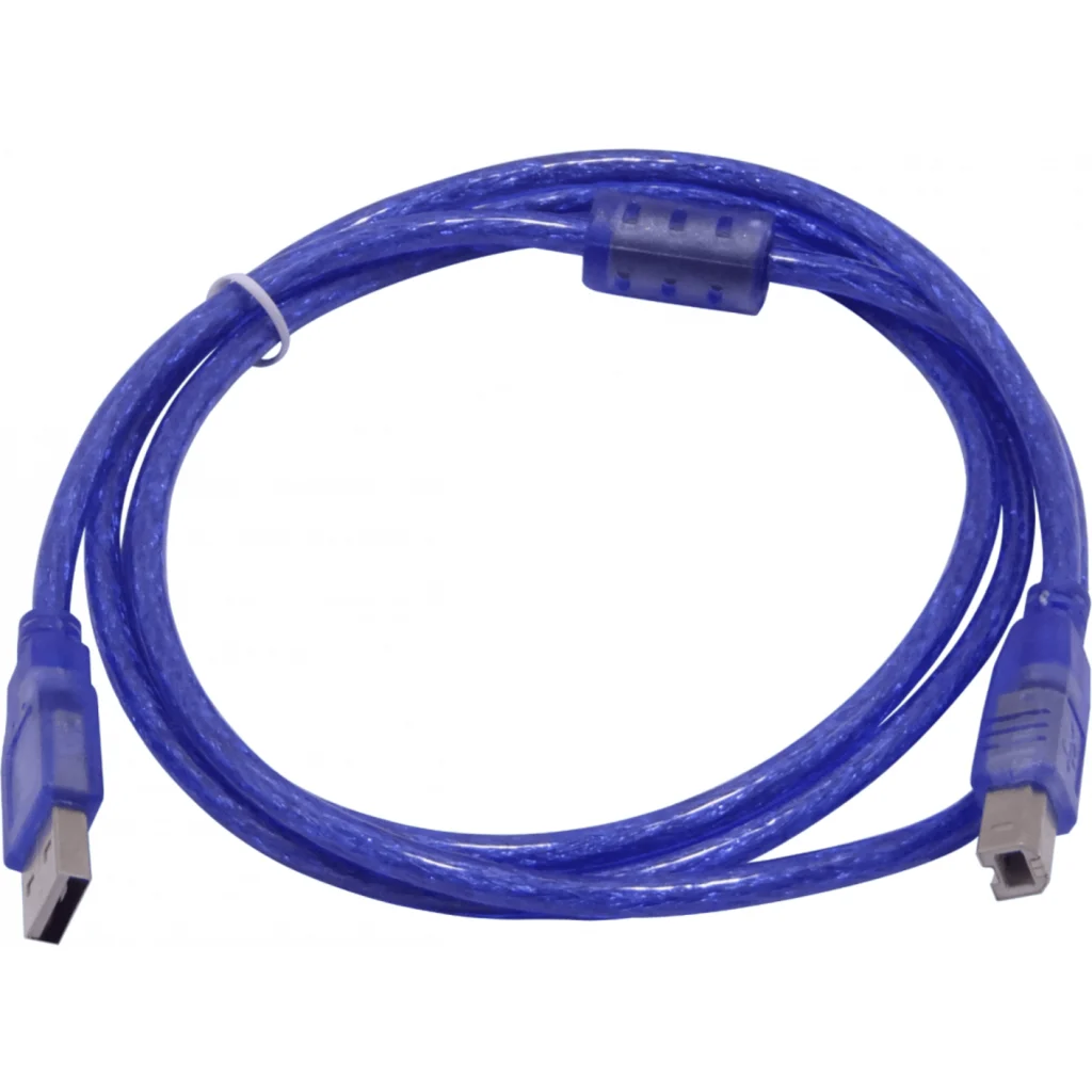 Imagen 1 de Cable USB A Macho a Cable USB B Macho 1.5 Metros p/Impresora 
