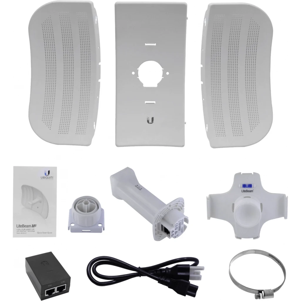 Imagen 3 de UBIQUITI LiteBeam-M5 23dbi 25dBm inc-PoE25V-5W 1-100 PoE-Especial