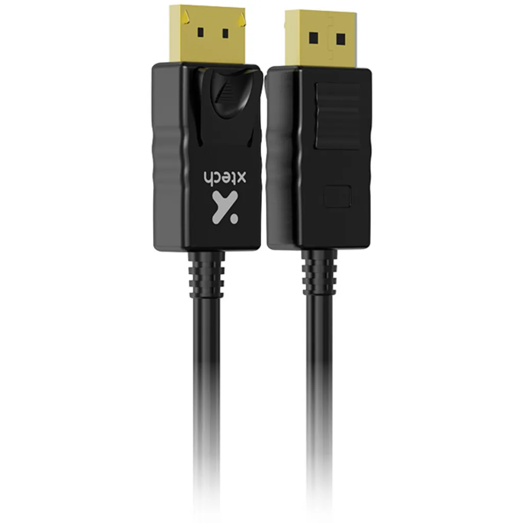 Imagen 2 de Xtech - DisplayPort cable - DisplayPort male - 1.83 m - All black - XTC-379