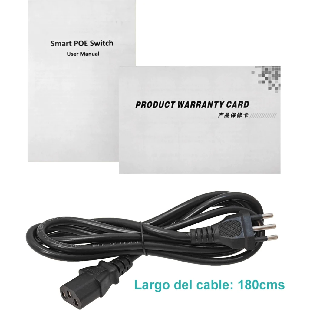 Imagen 2 de Switch 4-100-PoE-af 2-100 100-40VAC 78W C13 ZX-G0402FN