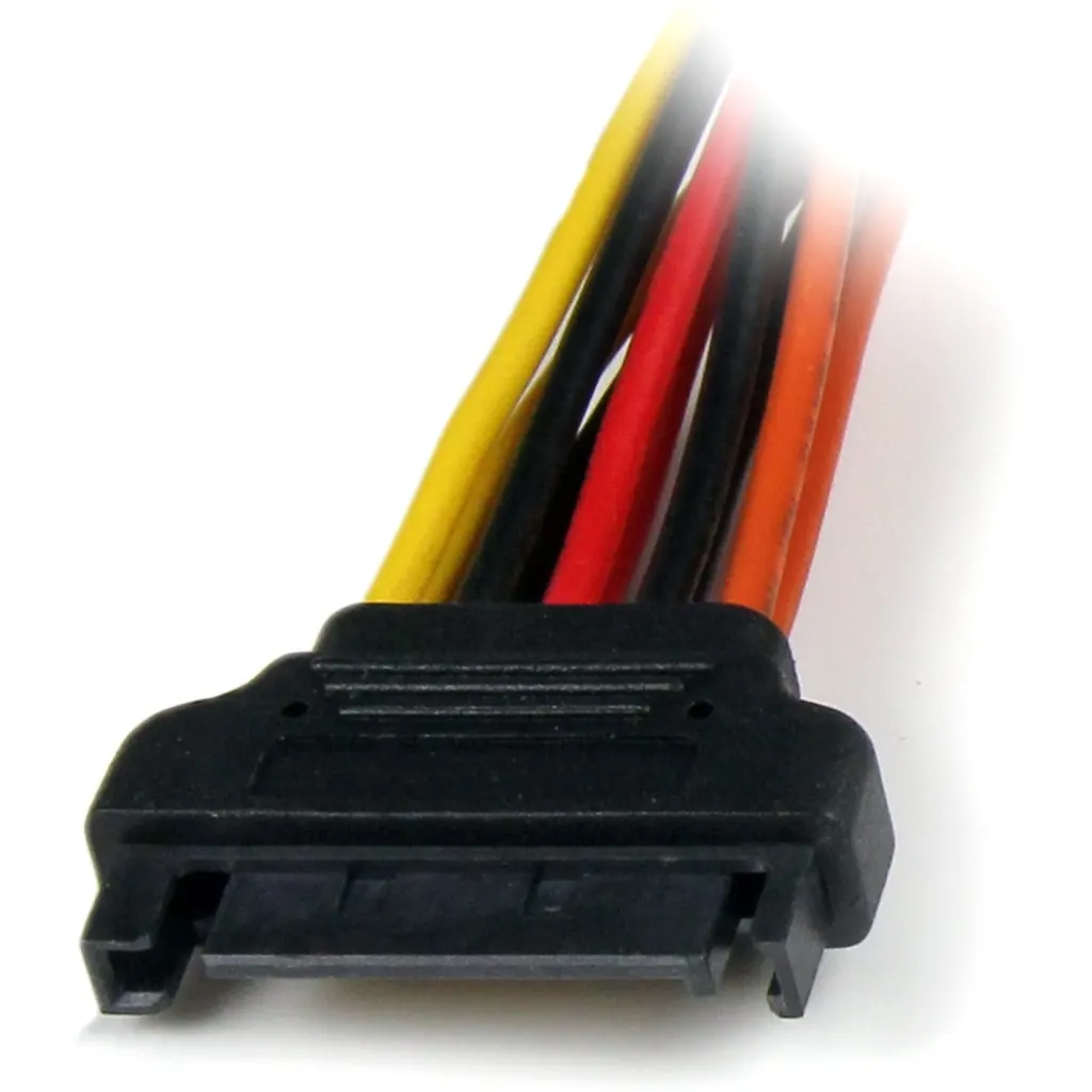 Imagen 3 de 6in Latching SATA Power Y Splitter Cable