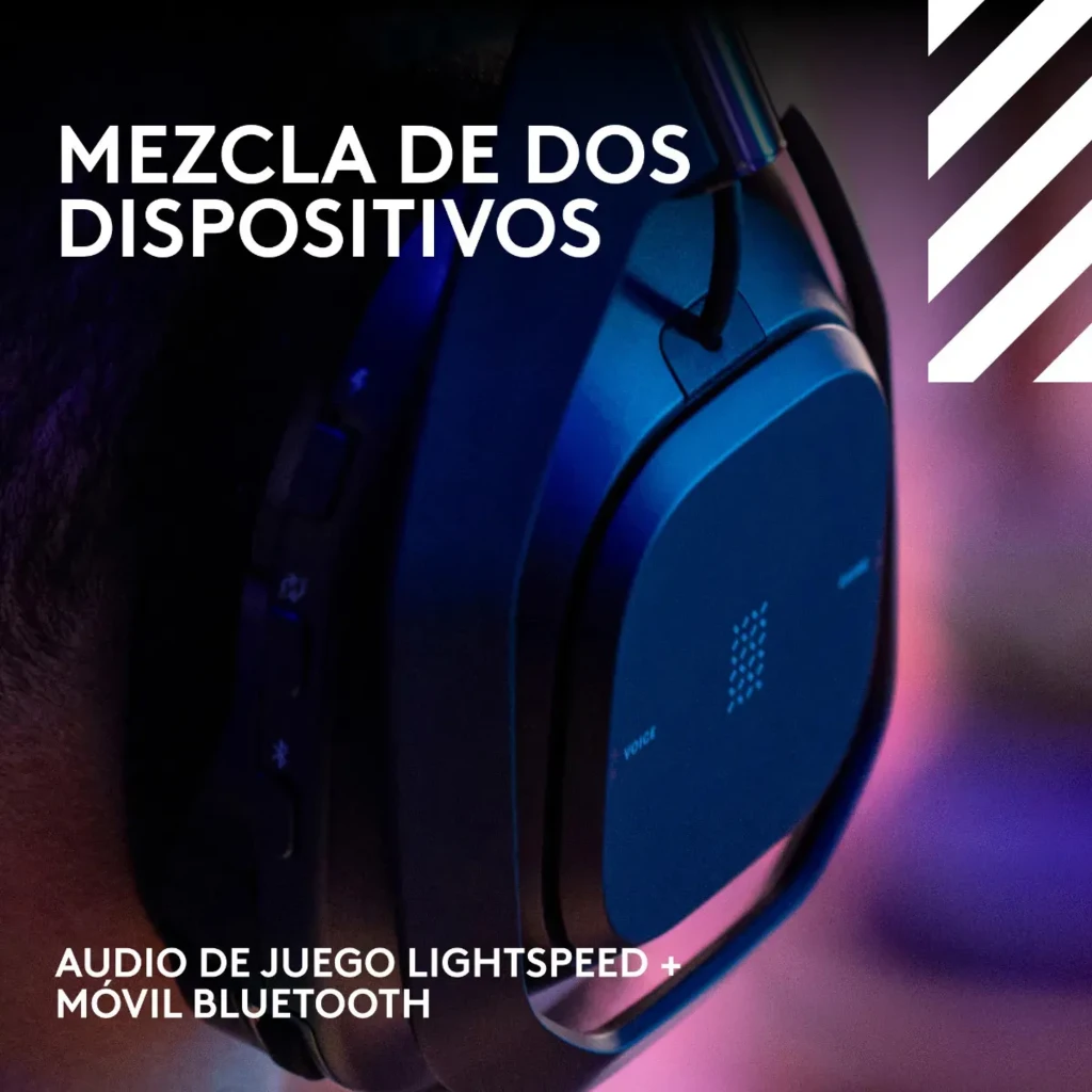 Imagen 10 de Audífonos Gamer inalámbricos Logitech G Astro A50 X Lightspeed Dolby Atmos Black