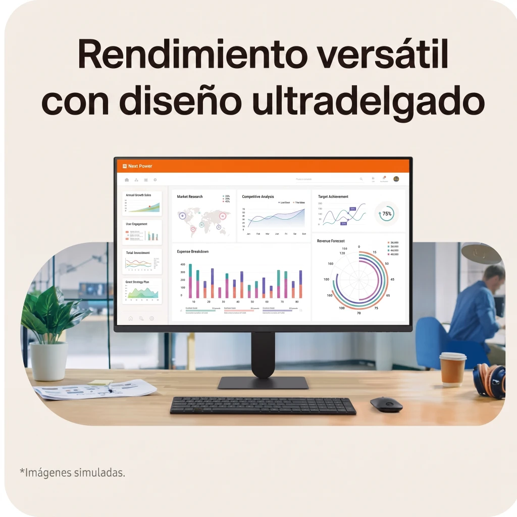 Imagen 7 de Monitor LG U4 27" FHD 1920*1080 IPS HDMI VGA Salida Auriculares 144Hz 