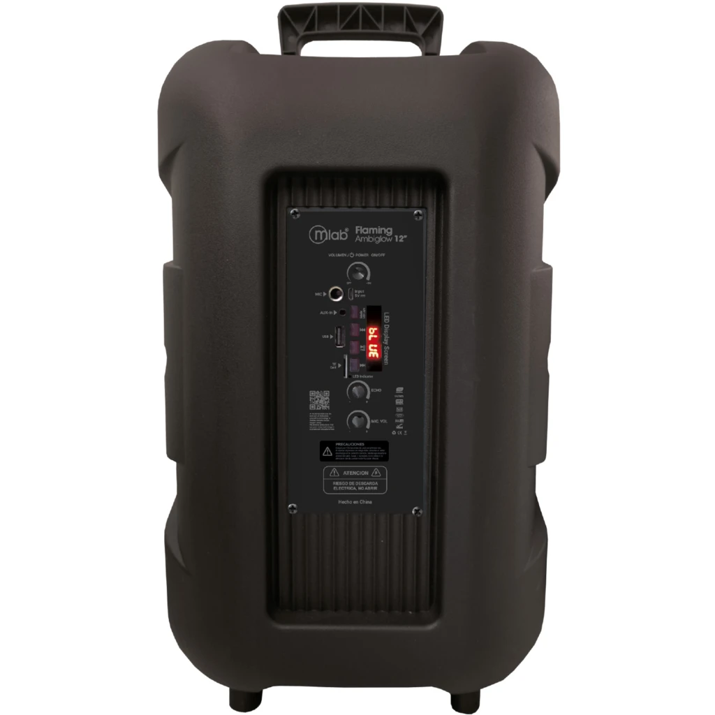 Imagen 3 de MLAB PARLANTE FLAMING AMBIGLOW 12"
