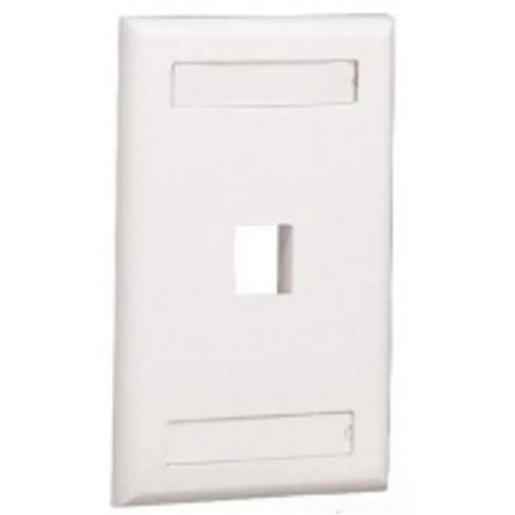 Imagen 1 de Faceplate simple Vertical Blanco