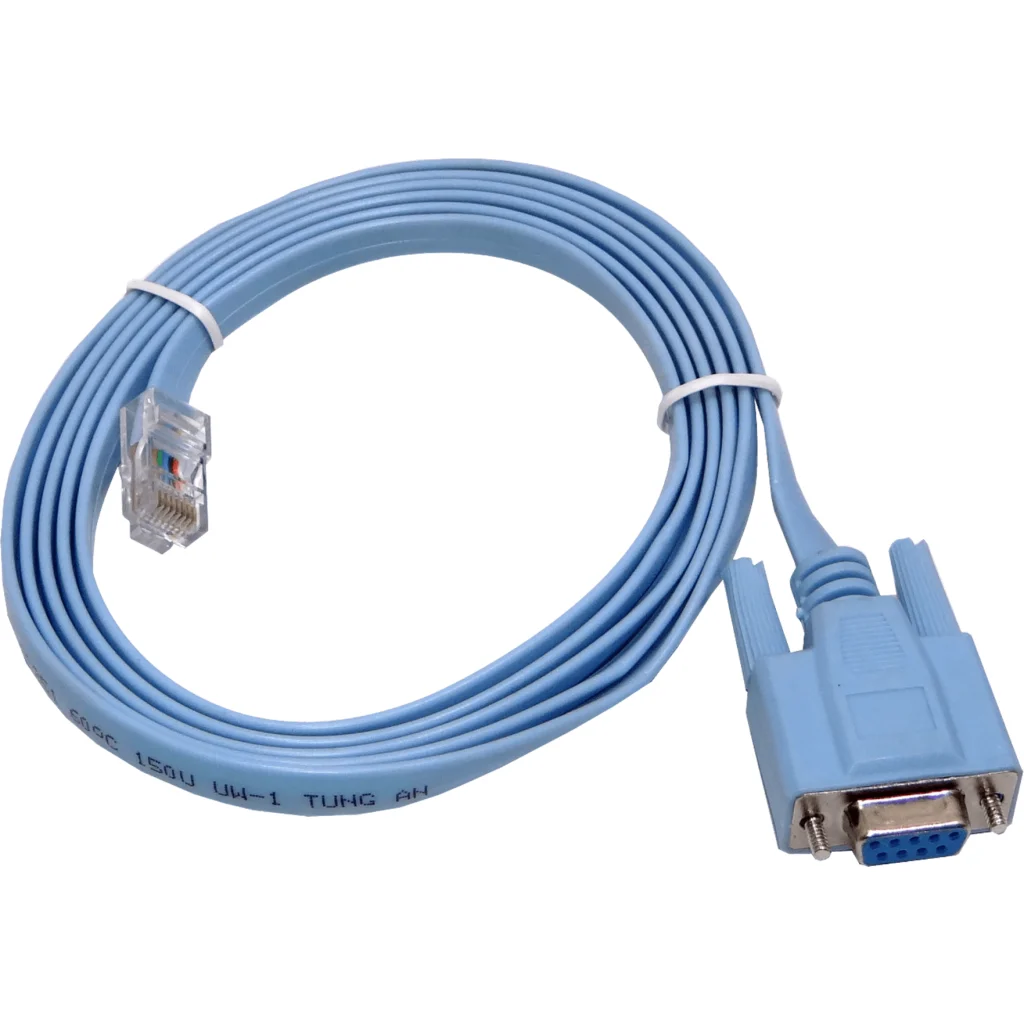 Imagen 3 de Cable RJ-45 Macho a DB9 Hembra DE-09/H P/PUERTO RS232 CONSOLE SWITCH 1,8M