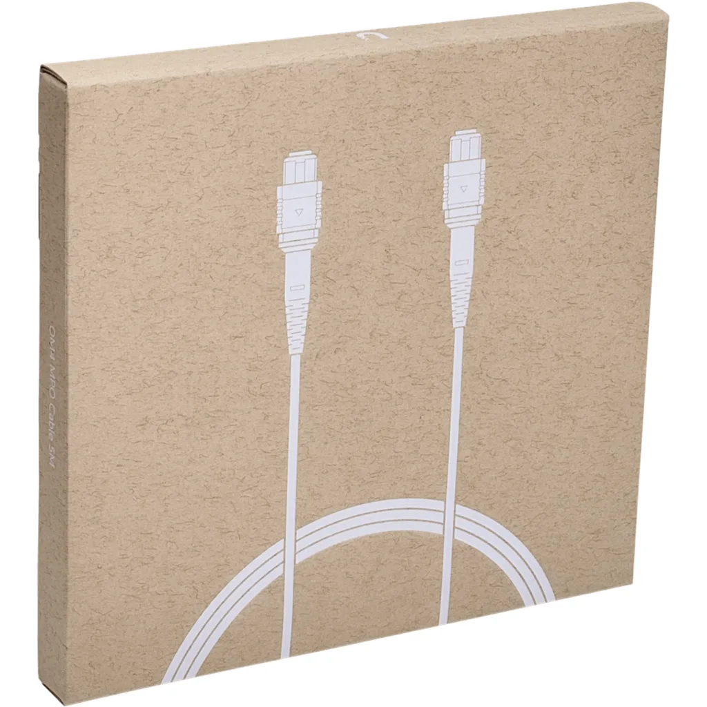 Imagen 2 de UI 5mt MPO-MPO 12-Fibras Type-B OM4 Multimodo MM Jumper Fibra LSZH