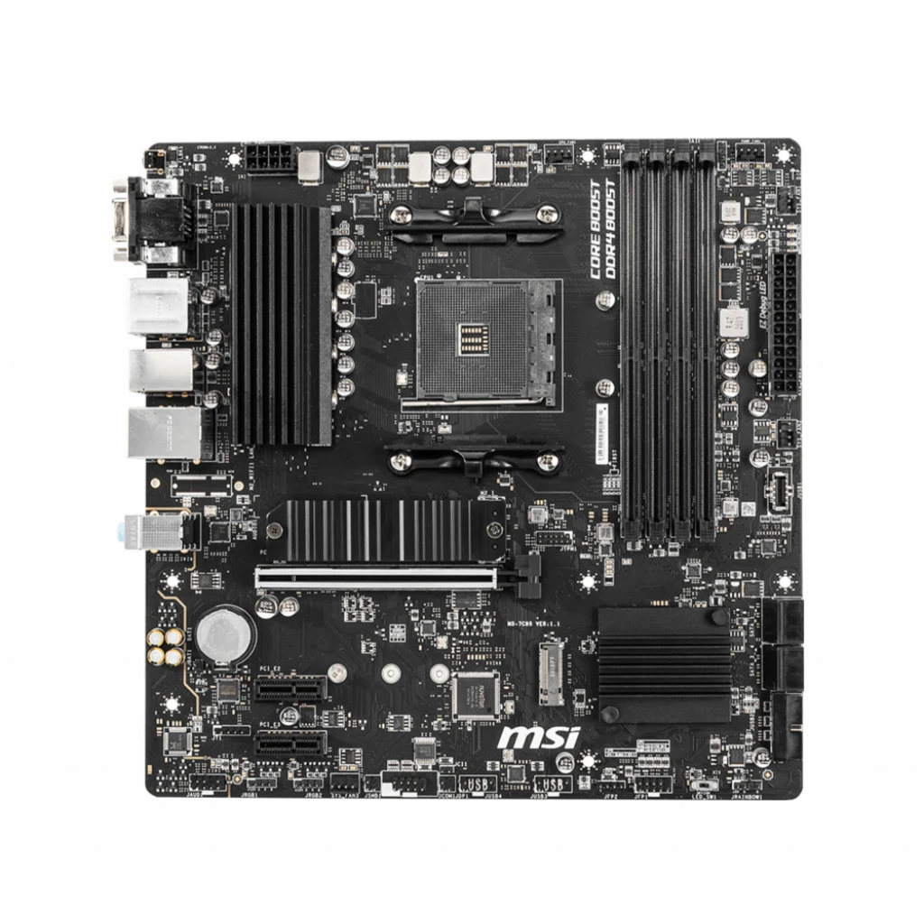 Imagen 3 de Tarjeta Madre MSI B550M PRO-VDH AMD AM4 4*DDR4 2*M.2 DP HDMI VGA LAN mATX