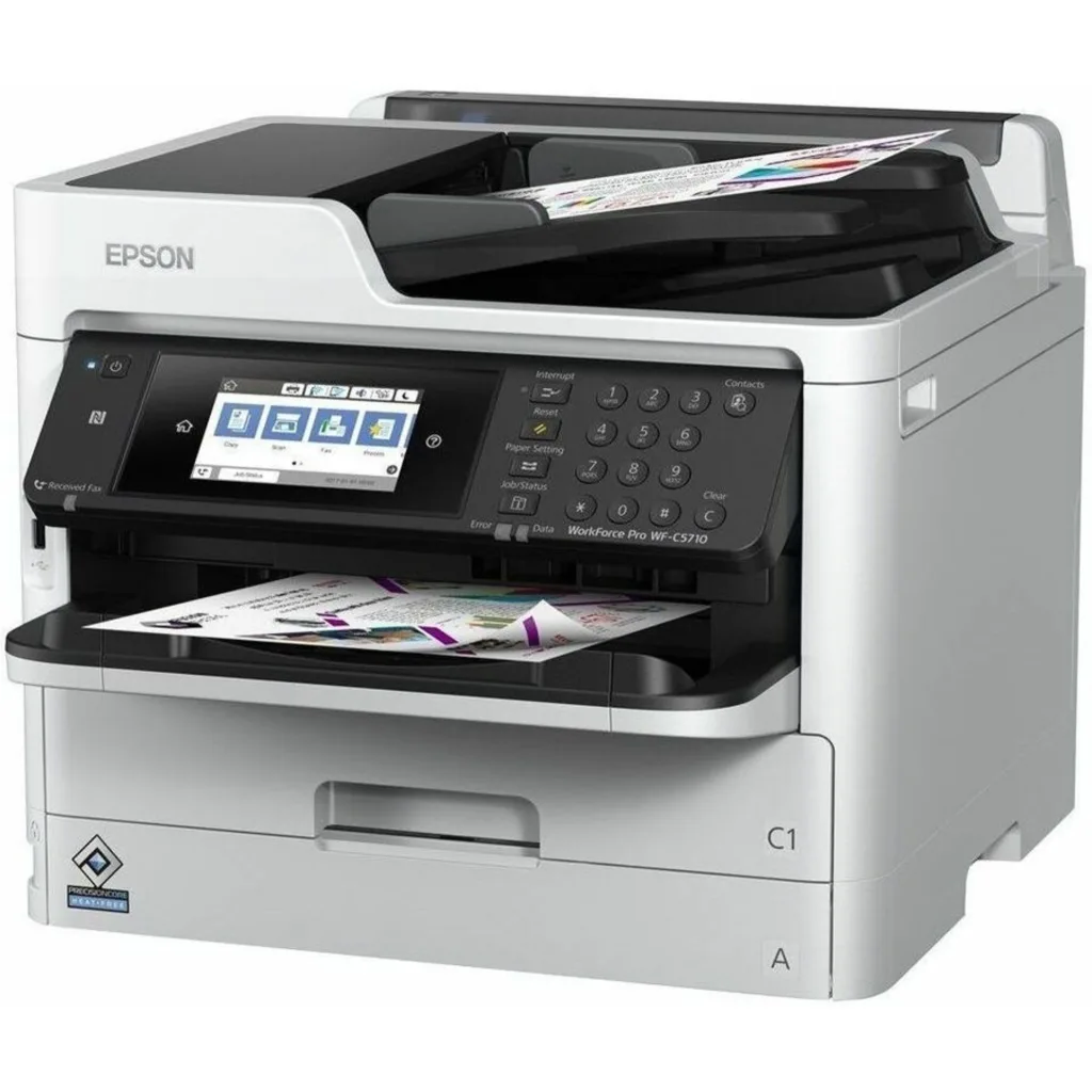 Imagen 3 de Impresora Multifunción Epson WorkForce Pro WF-C5810 Inyec. Tinta Color WiFi USB 