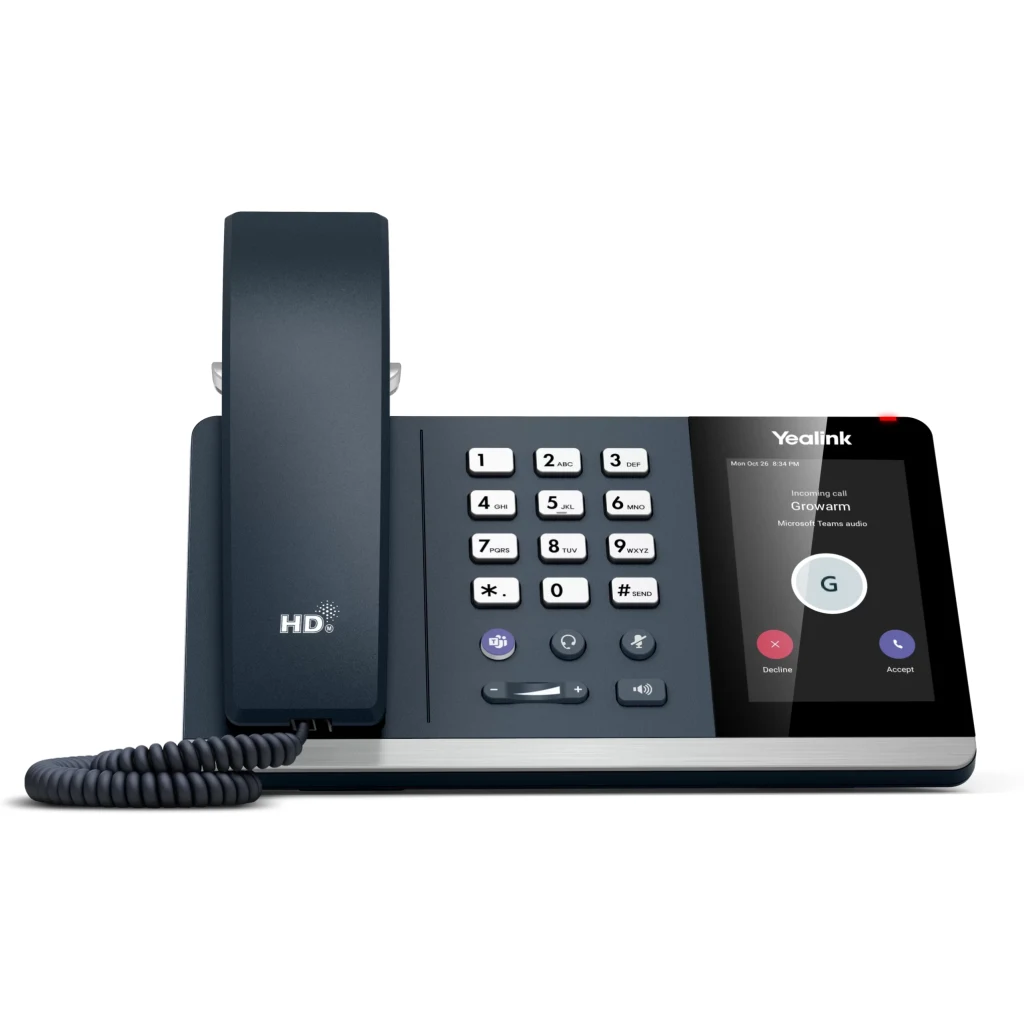 Imagen 1 de Telefono nativo Teams , Android, pantalla touch 4 pulgadas, Gigabit, POE (Sin PSU)