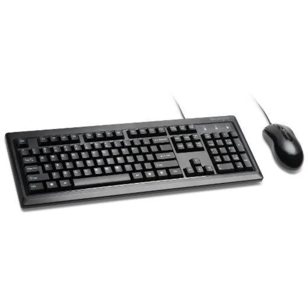 Imagen 1 de Kit Teclado Mouse Alámbrico Kensington K72436ES Interfaz USB Color Negro