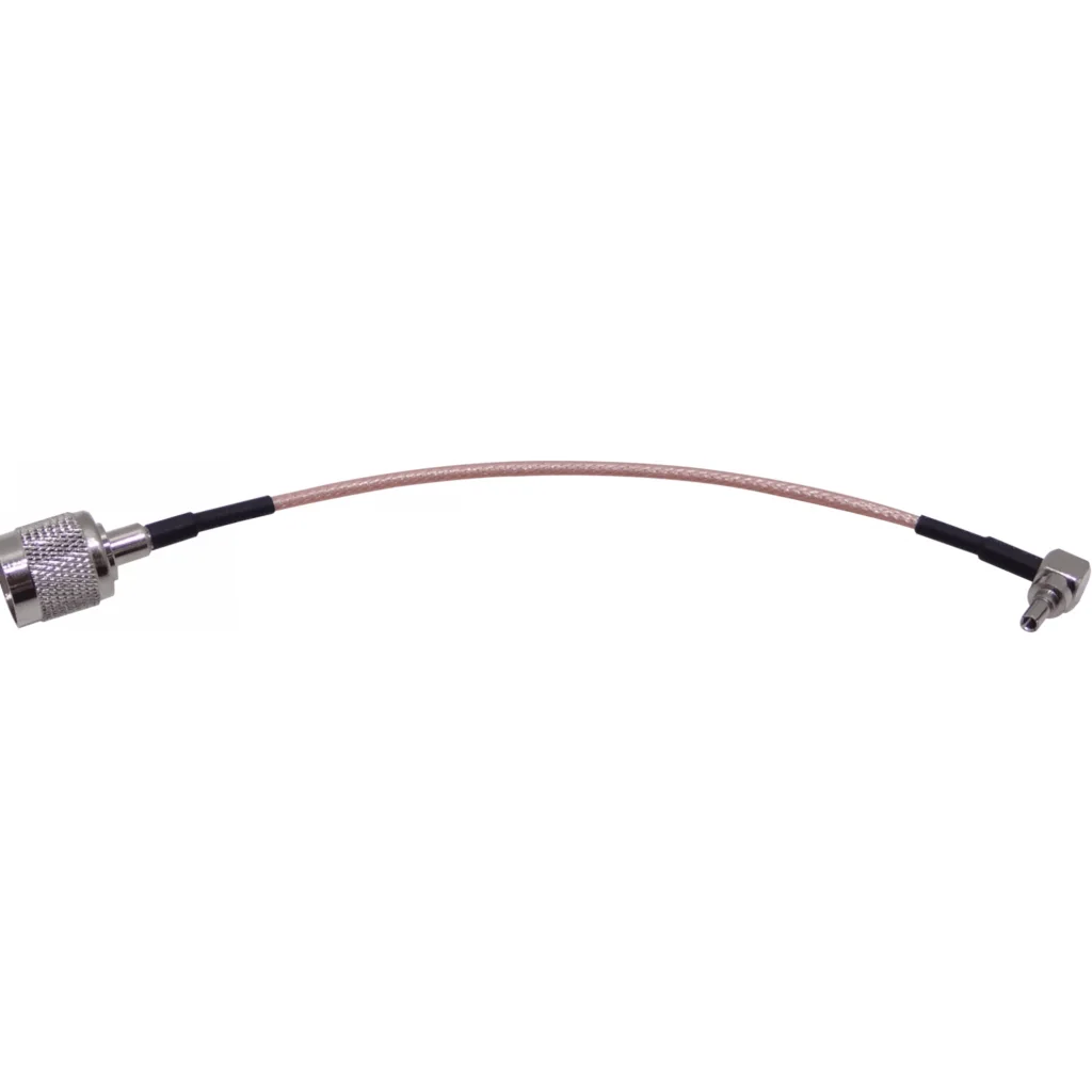 Imagen 1 de CRC9-M-90o a .TNC-Macho RG174 Cable Coaxial 20cm