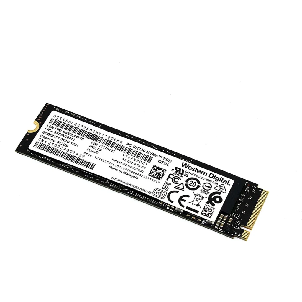 内蔵型SSD Western Digital 512GB NVMe SN730 tecnomas.cl | [SDBQNTY-512G-1001] Unidad SSD Western Digital SN730