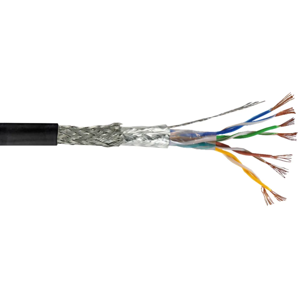 Imagen 1 de Cable de Red Linkchip Cat5E SF/UTP Multifilar 35 metros Color Negro