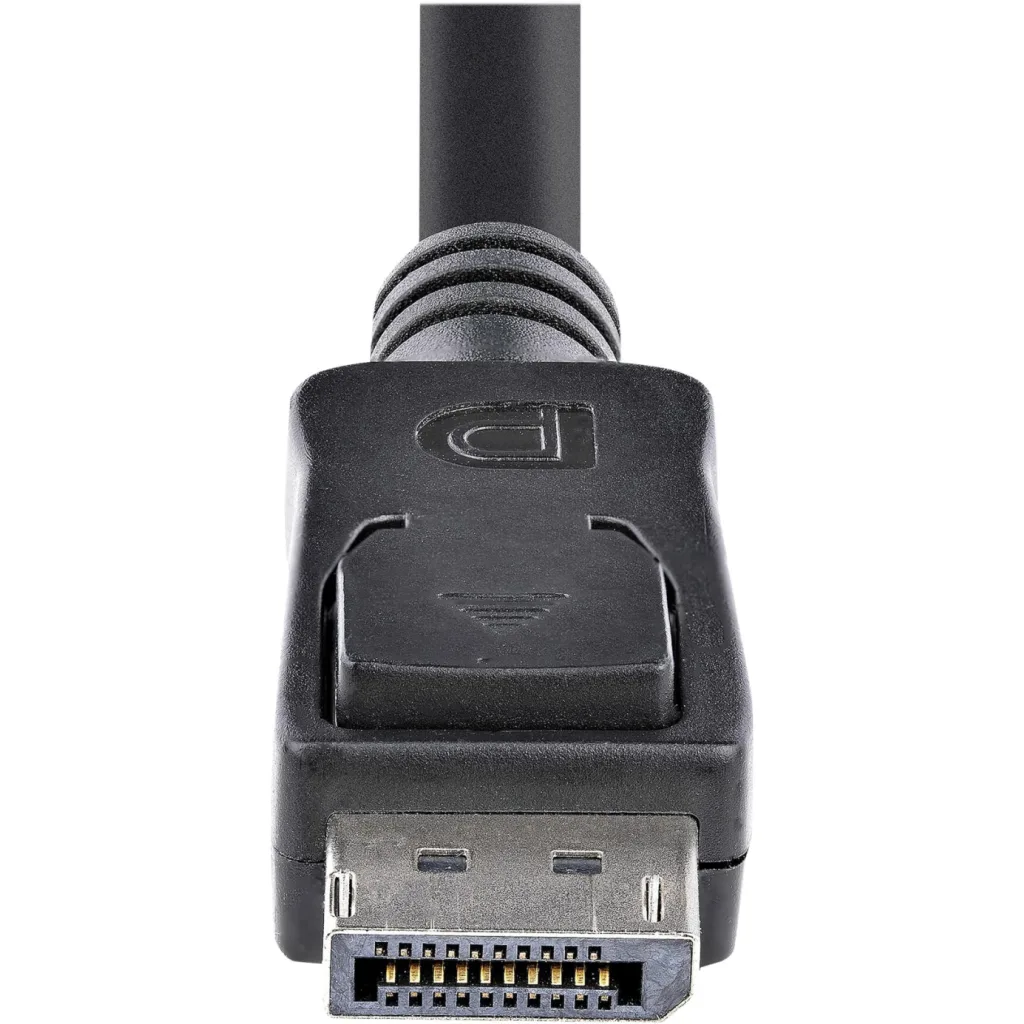 Imagen 4 de Cable DisplayPort Macho a Macho con Pestillo de 1.8 Metros 28AWG color Negro