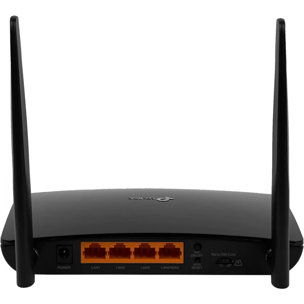 Imagen 1 de Router TP-Link 4G/LTE 1-Sim 1-WAN 3-100 Router 2-.SMA WiFi-Interno 2,4/5GHz