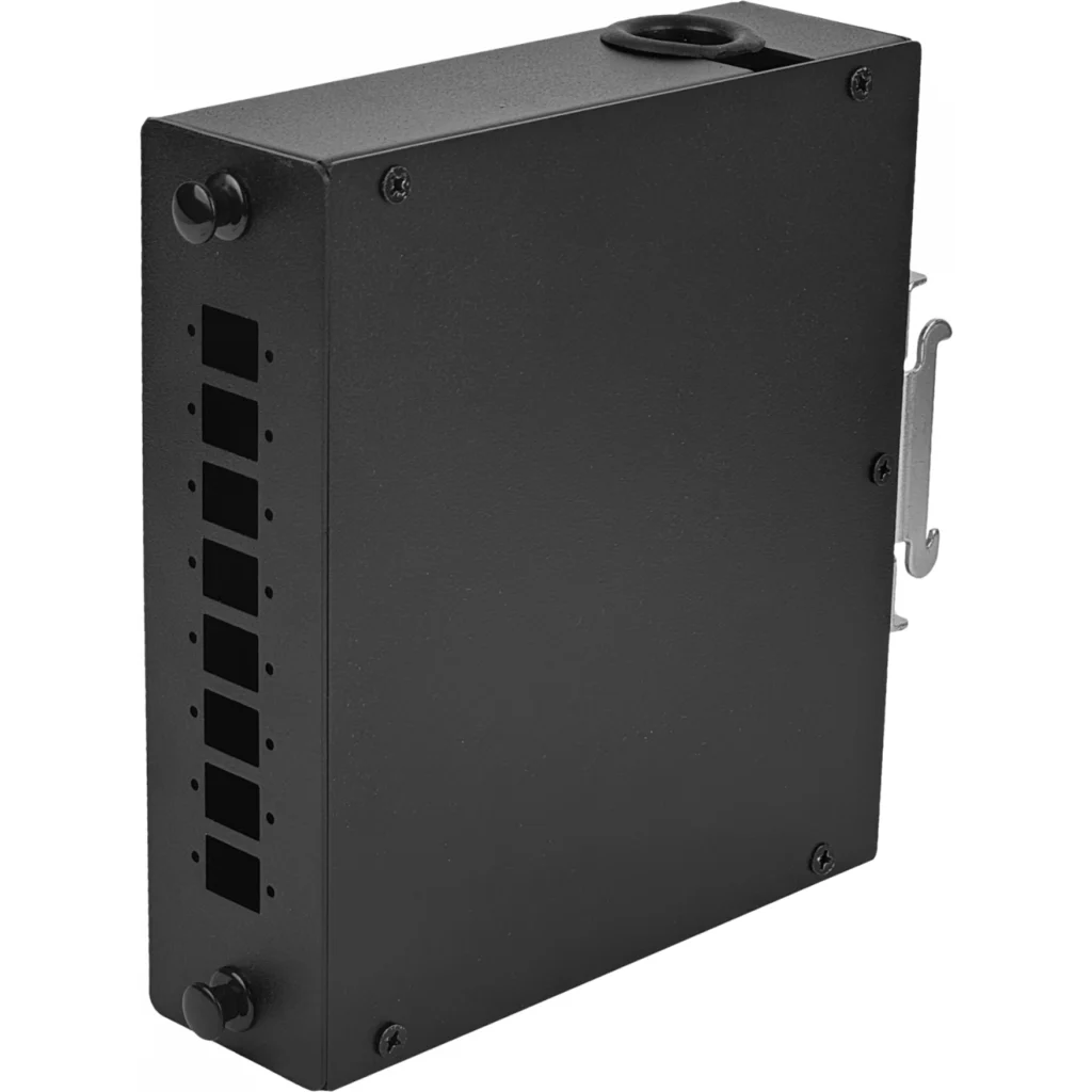 Imagen 3 de p/Riel-Din p/12-Mang req-Coplas NAP Caja IP20 Metalica Fibra Optica