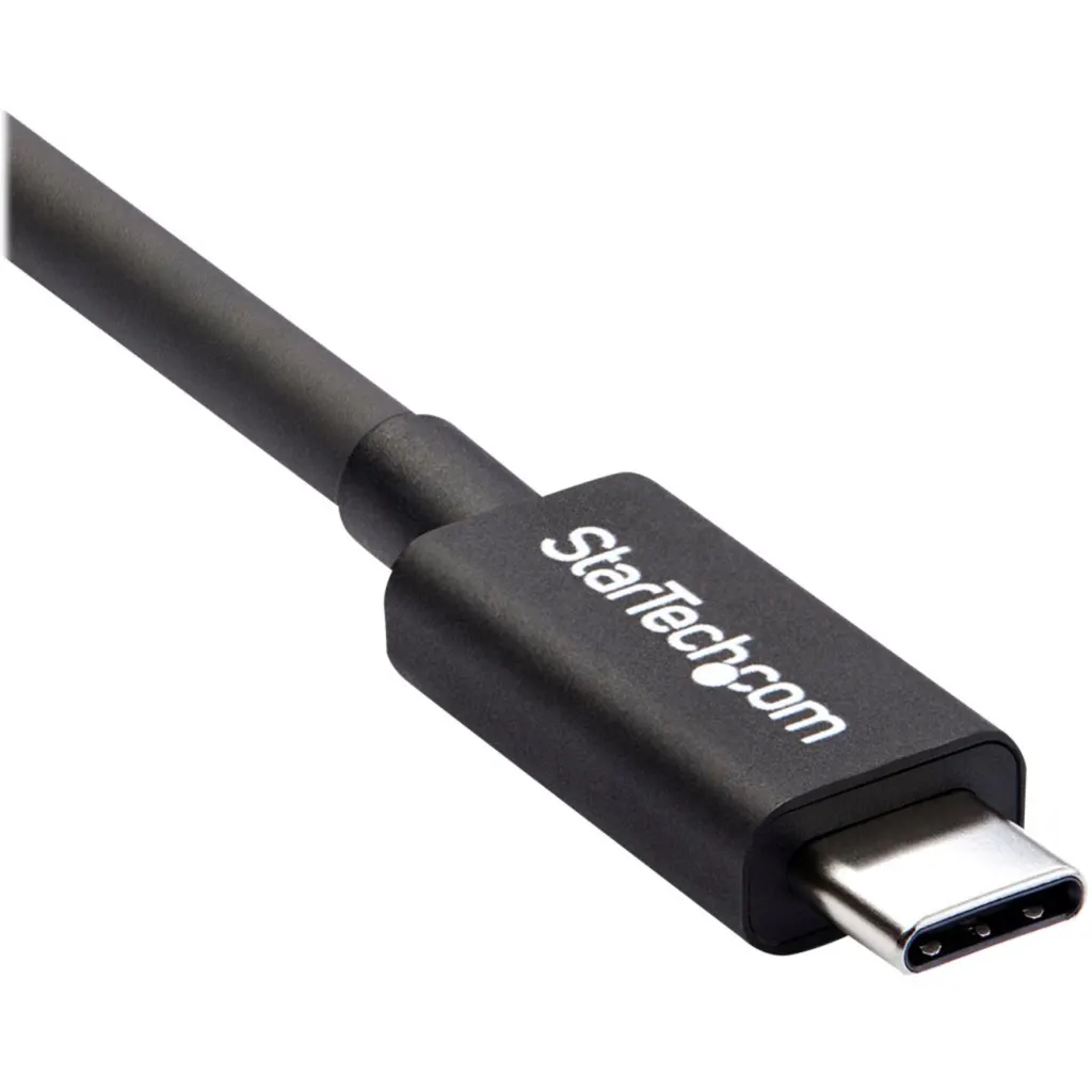 Imagen 10 de Cable Thunderbolt 3 USB-C M/M 40Gbps 0.5mts Color Negro - StarTech