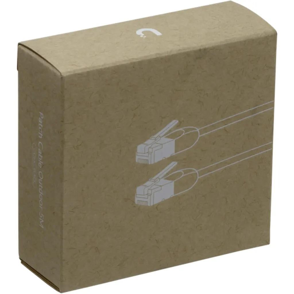 Imagen 3 de UBIQUITI 5mt Negro Cat6A F/UTP Cable Exterior TPE 10GbE PoE+++